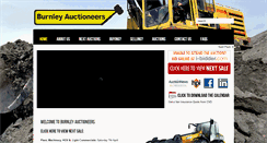 Desktop Screenshot of burnleyauctioneers.co.uk
